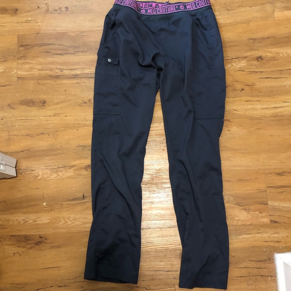 Med Couture Touch Cargo Yoga Scrub Pants
